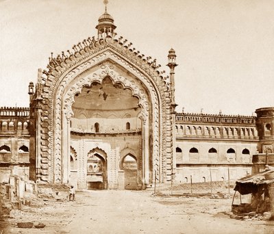 Constantinopelpoort, Lucknow door Felice Beato